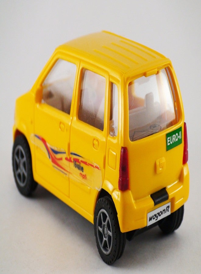 Centy Toys Indian Scale Model of Stylish 'Wagon R' Car .from (Kidsshub) 11 X 5 X 5.5 cm(in Lxbxh) Yellow - Image 2